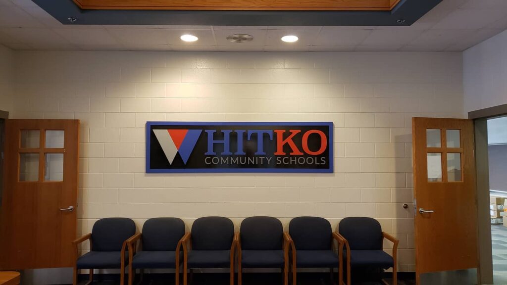 Foyer Sign